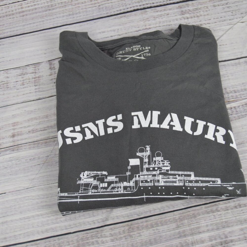 Grunt Style Men's USNS Maury Marie Tharp Shots Fired Size 2X XXL 2XL NEW - Picture 3 of 16